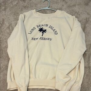 Cream Long Beach Island Sweater